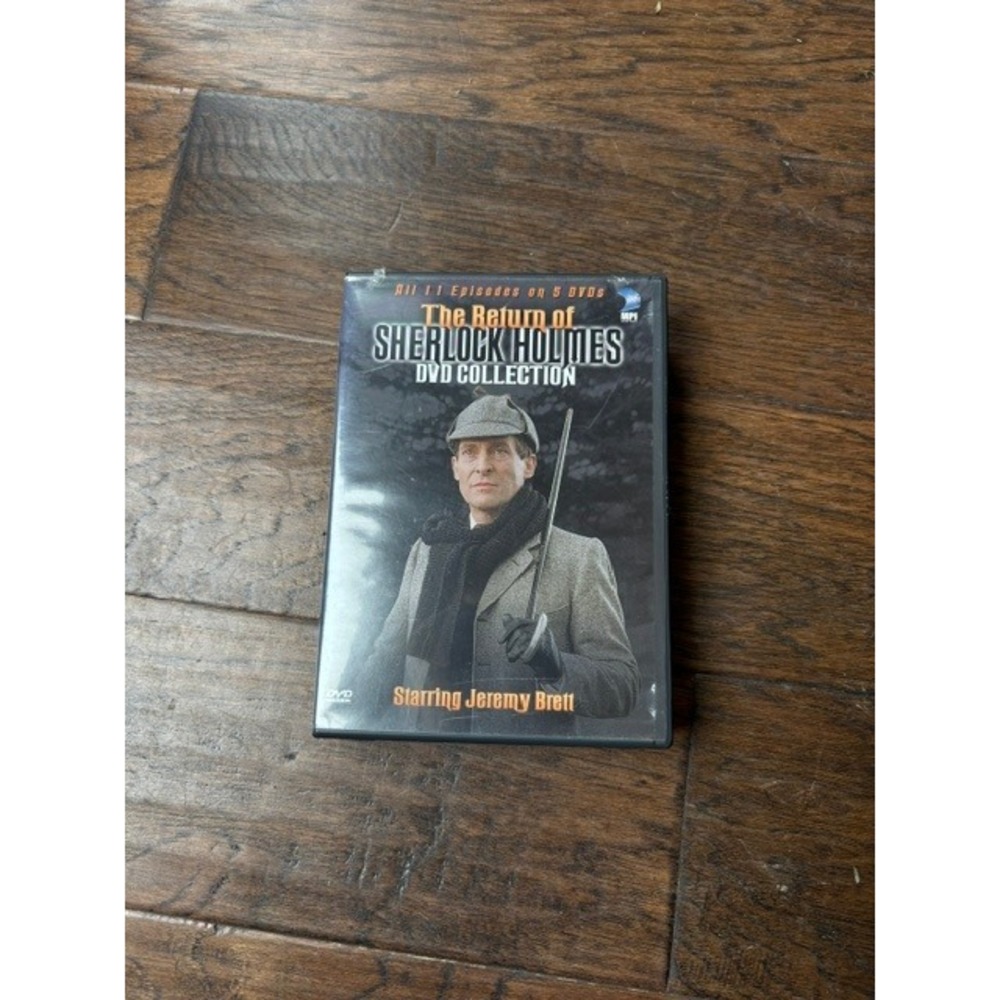 The Return of Sherlock Holmes DVD Collection Jeremy Brett 5-Disc Set MPI DVD7535